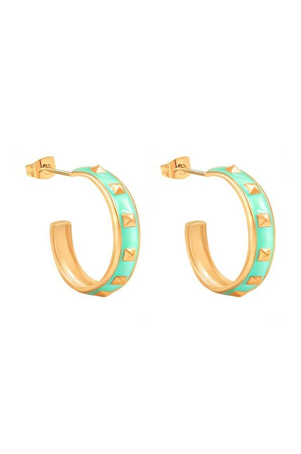 Lilou Pozlaćene naušnice Lilou Colors 205/13/KOL/NO2/MIE/PO