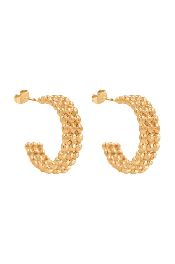 Lilou Pozlaćene naušnice Lilou Etno 171/13/KOL/NO5/PO