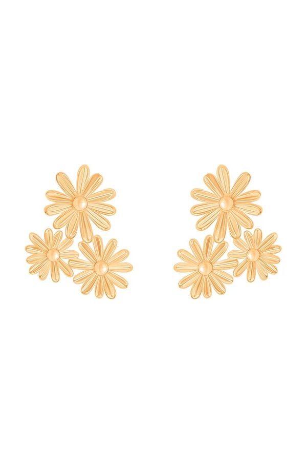 Lilou Pozlaćene naušnice Lilou Margaret 206/KOL/3/PO