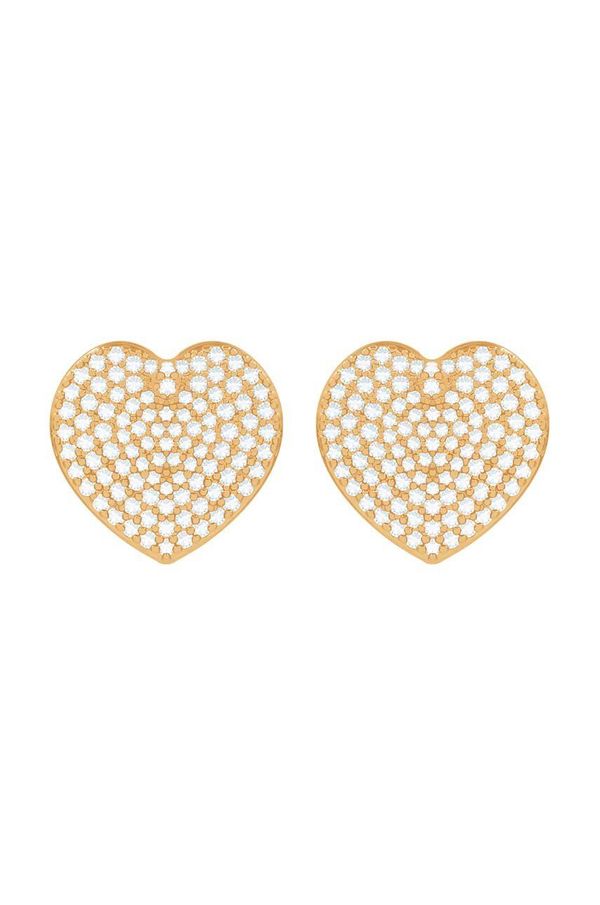 Lilou Pozlaćene naušnice Lilou Microsetting 3/10/KOL/BIC/PO