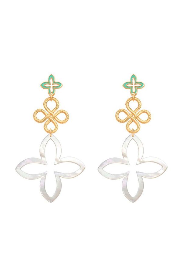 Lilou Pozlaćene naušnice Lilou