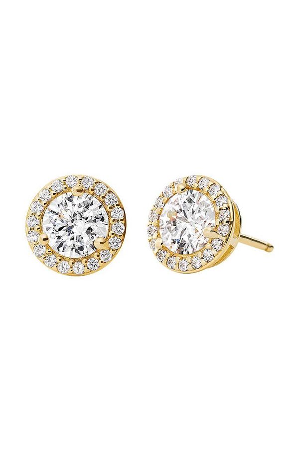 Michael Kors Pozlaćene naušnice Michael Kors