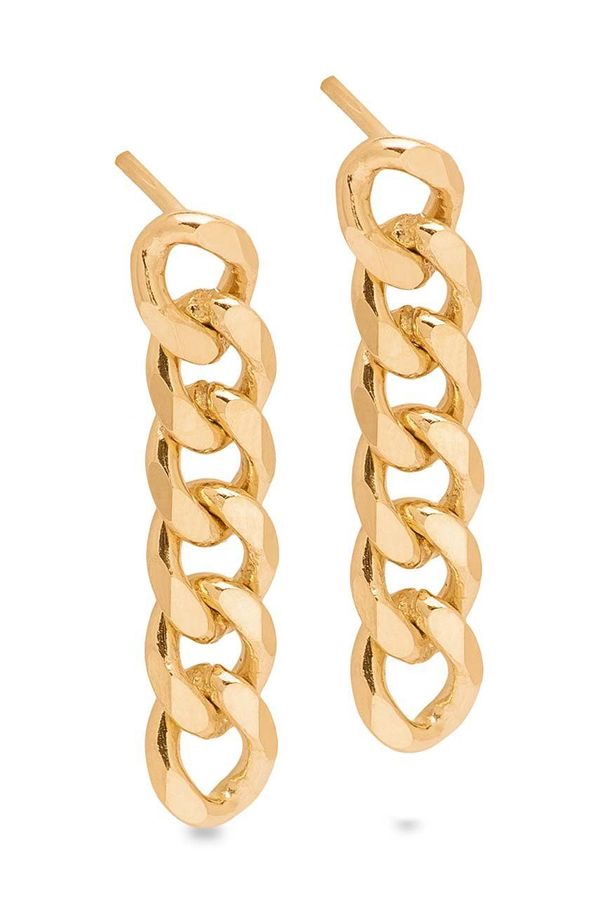 ANIA KRUK Pozlaćene srebrne naušnice ANIA KRUK Trendy