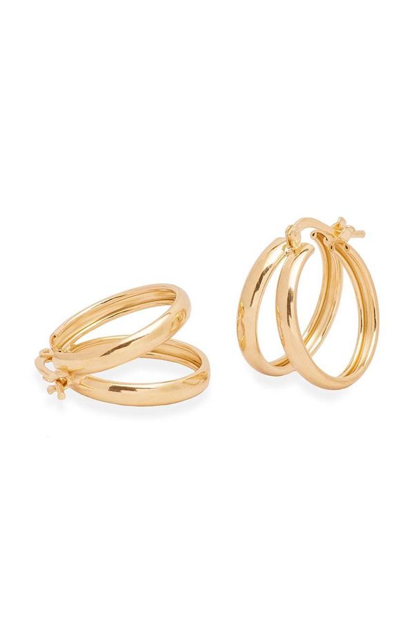 ANIA KRUK Pozlaćene srebrne naušnice ANIA KRUK Trendy