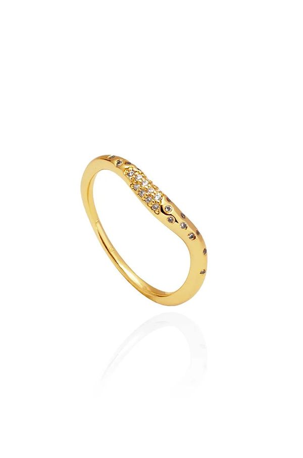 ANIA KRUK Pozlaćeni prsten ANIA KRUK MMRPC1712Z