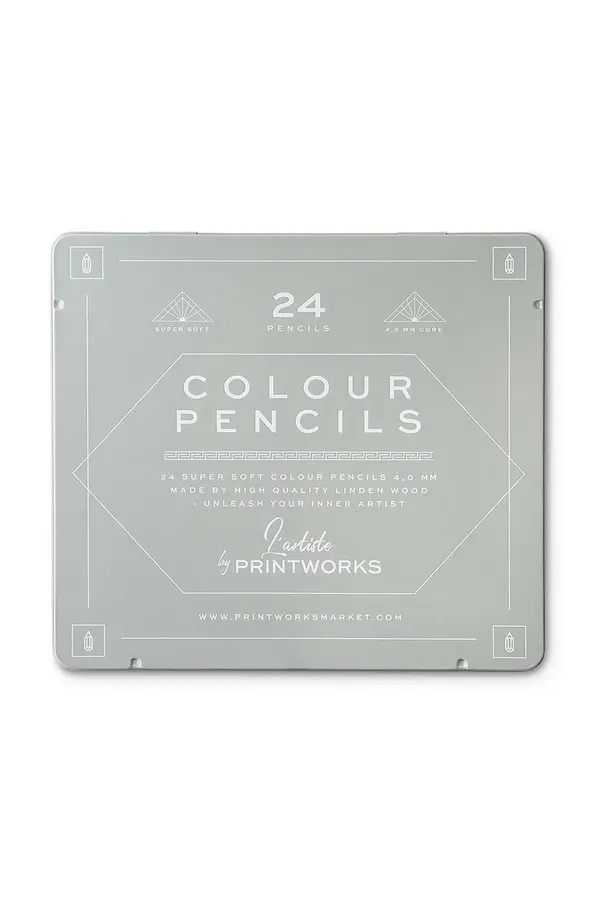 Printworks Printworks set bojica u etuiju (24-pack)
