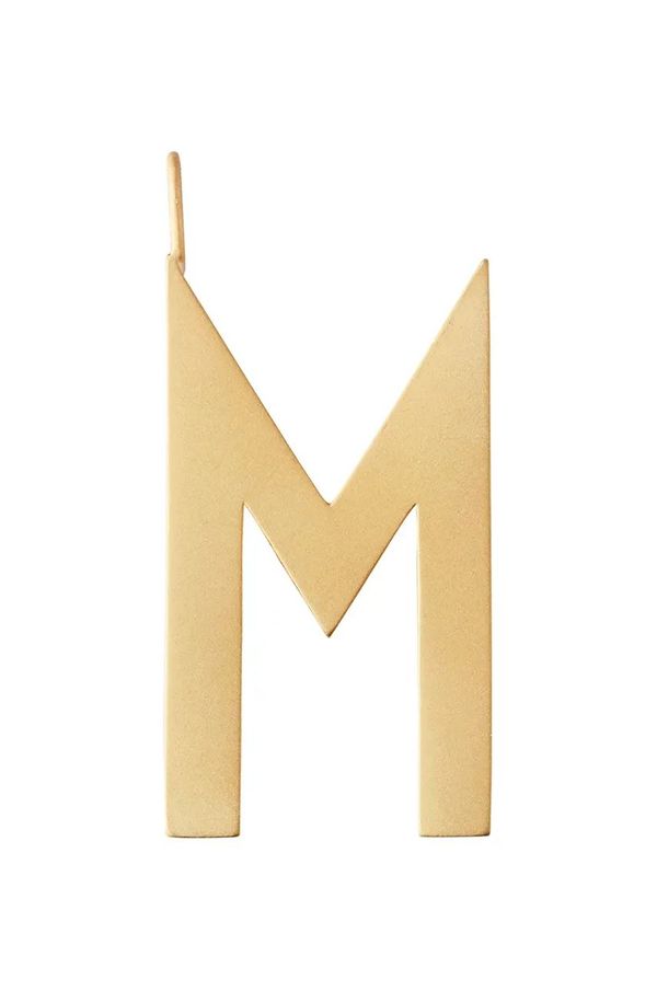 Design Letters Privjesak od pozlaćenog srebra Design Letters 90201001M
