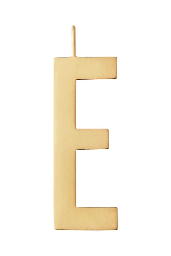 Design Letters Privjesak od pozlaćenog srebra Design Letters
