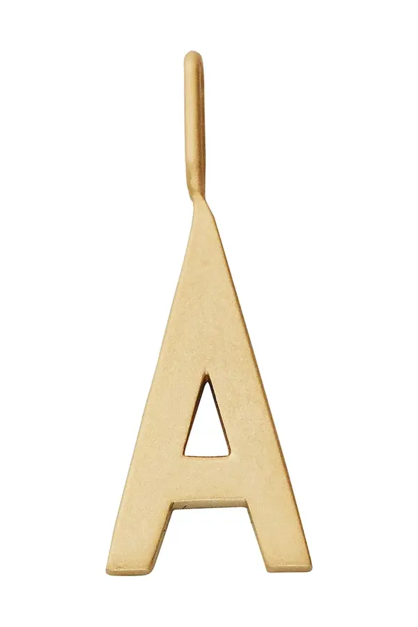 Design Letters Privjesak od pozlaćenog srebra Design Letters