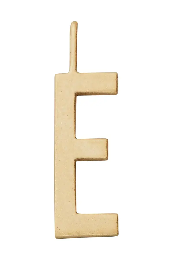 Design Letters Privjesak od pozlaćenog srebra Design Letters