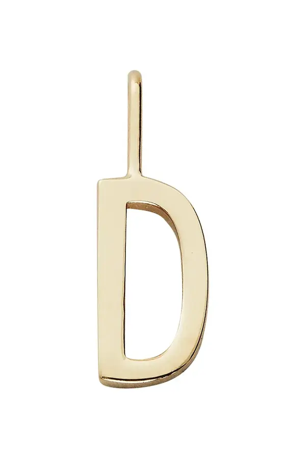 Design Letters Privjesak od pozlaćenog srebra Design Letters
