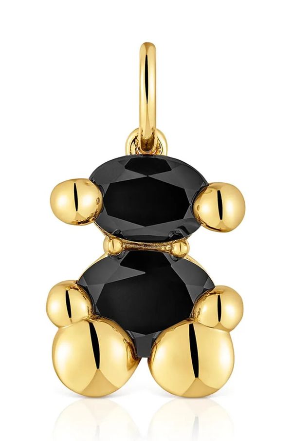 Tous Privjesak od pozlaćenog srebra Tous Bold Bear Gem 1004224900