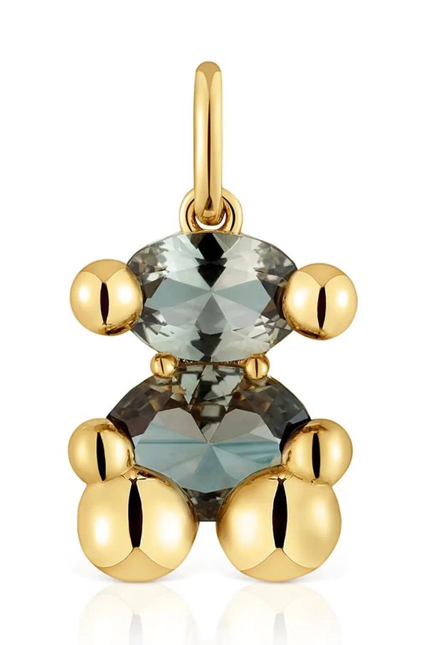 Tous Privjesak od pozlaćenog srebra Tous Bold Bear Lab 1004254700