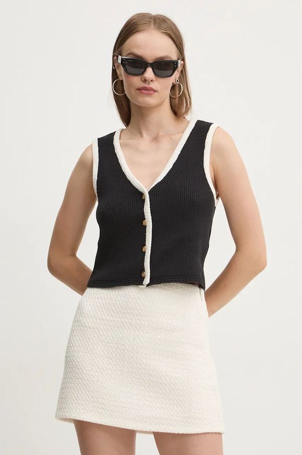 Abercrombie & Fitch Prsluk Abercrombie & Fitch boja: crna, KI150-4193