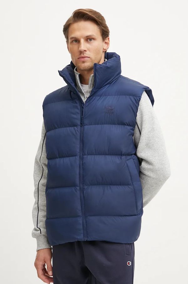 adidas Originals Prsluk adidas Originals Commercial za muškarce, boja: tamno plava, za zimu, IY3400