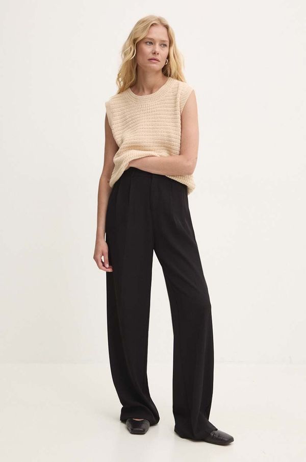 Answear Lab Prsluk Answear Lab boja: bež, lagani