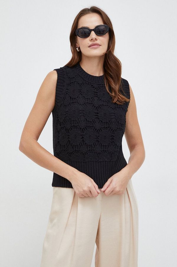 Answear Lab Prsluk Answear Lab boja: crna