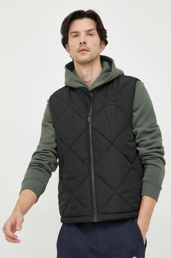 Calvin Klein Prsluk Calvin Klein za muškarce, boja: crna, za prijelazno razdoblje