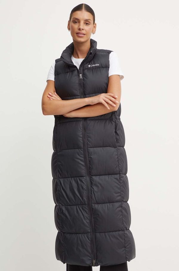 Columbia Prsluk Columbia Puffect za žene, boja: crna, za zimu, 2103511