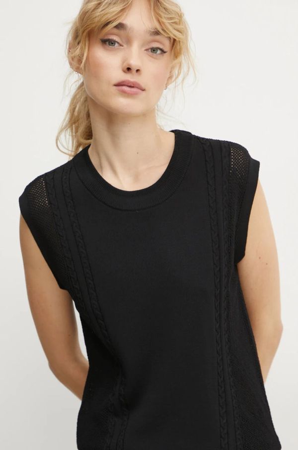 G-Star Raw Prsluk G-Star Raw boja: crna, lagani, D25271-B754