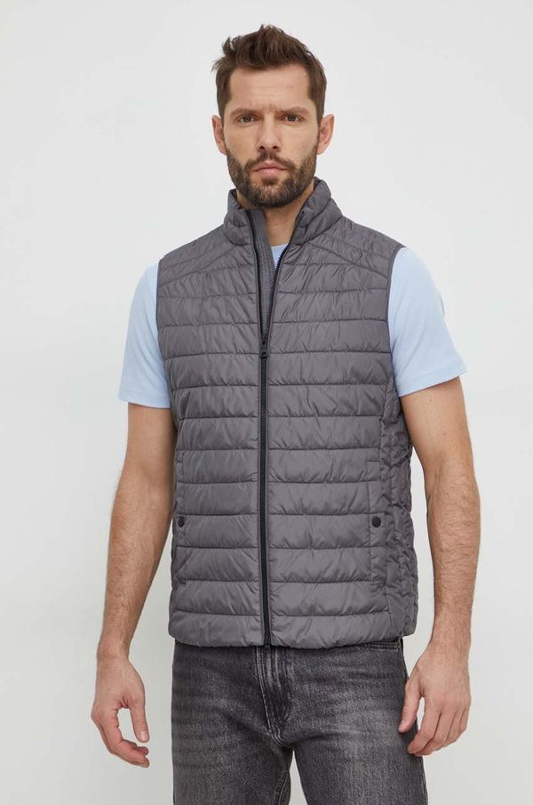 Geox Prsluk Geox M4528C-T3058 M KENNET za muškarce, boja: siva, za prijelazno razdoblje