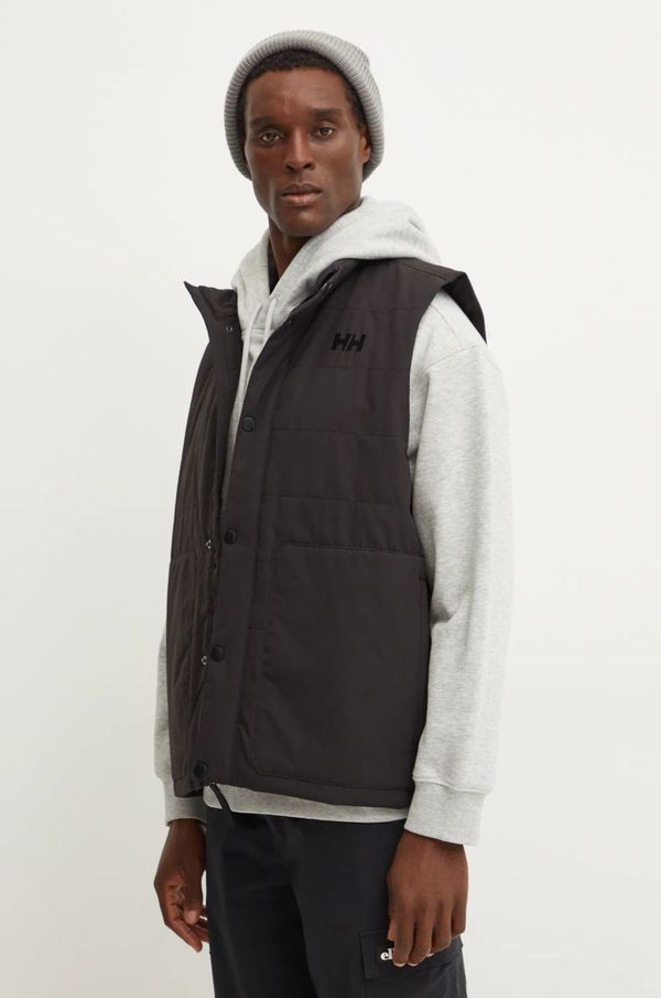 Helly Hansen Prsluk Helly Hansen ESCAPE za muškarce, boja: crna, za prijelazno razdoblje, 53490