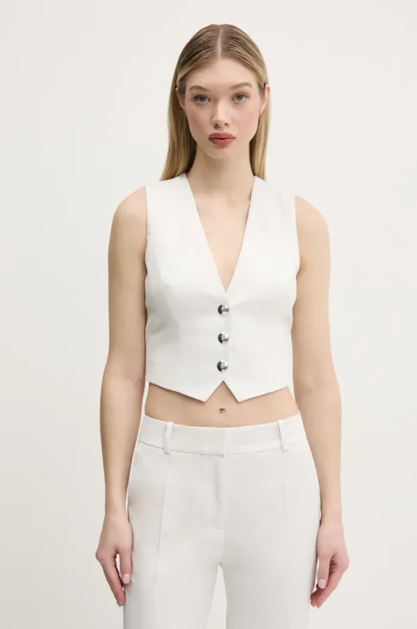 HUGO Prsluk HUGO boja: siva, jednoredno zakopčavanje, 50537760