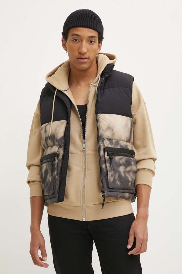 Hugo Prsluk HUGO za muškarce, boja: crna, za zimu, 50516418