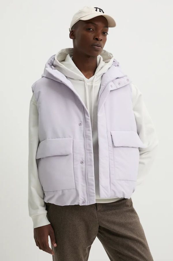 Hugo Prsluk HUGO za muškarce, boja: ljubičasta, za zimu, 50521409