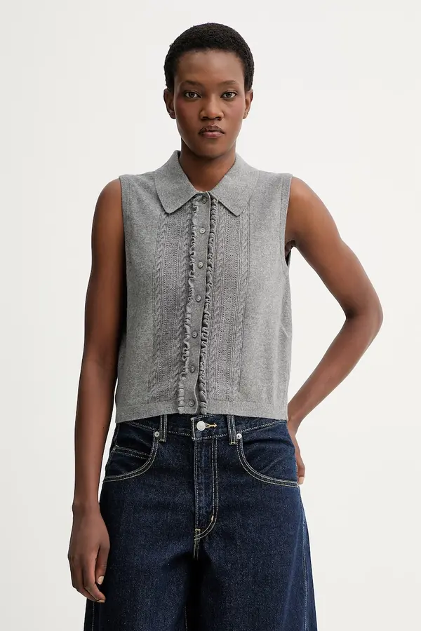 Levi's Prsluk Levi's SUPER SOFT MINI RUFFLE VEST