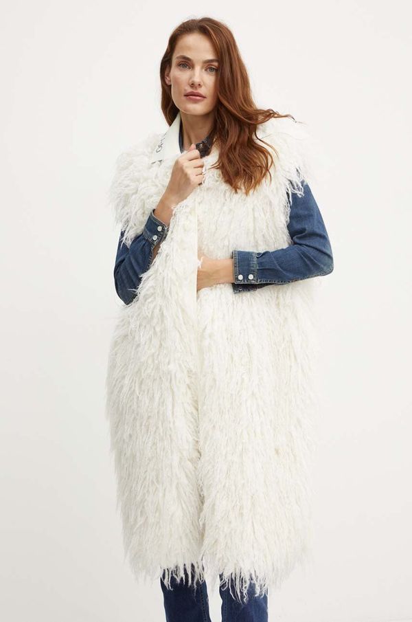 Liu Jo Prsluk Liu Jo za žene, boja: bež, za prijelazno razdoblje, TF4132 E0910