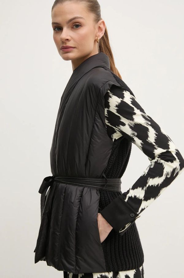 OUI Prsluk OUI za žene, boja: crna, za prijelazno razdoblje, 89793