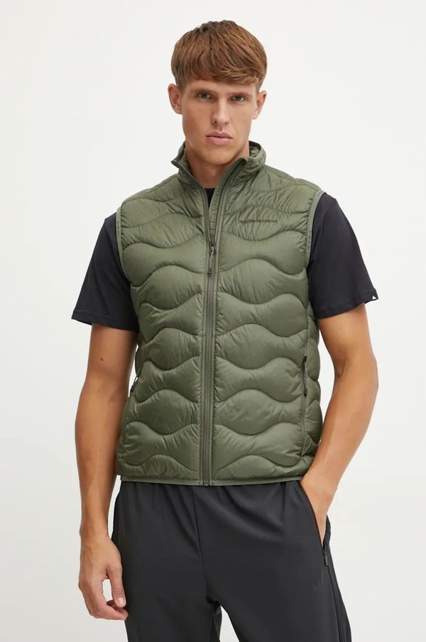 Peak Performance Prsluk Peak Performance Helium Down za muškarce, boja: zelena, za zimu, G79842