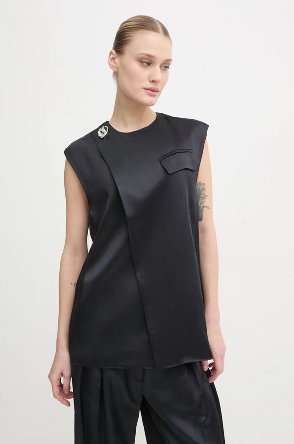 Day Birger et Mikkelsen Prsluk s dodatkom lana Day Birger et Mikkelsen Marlin boja: crna, jednoredno zakopčavanje, DAY65243539