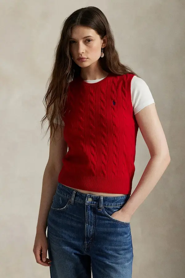 Polo Ralph Lauren Prsluk s kašmirom Polo Ralph Lauren