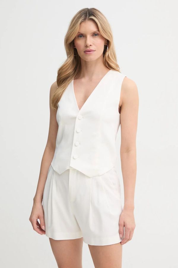 A.L.C. Prsluk s primjesom vune A.L.C. boja: bijela, jednoredno zakopčavanje, 5TOPS01779