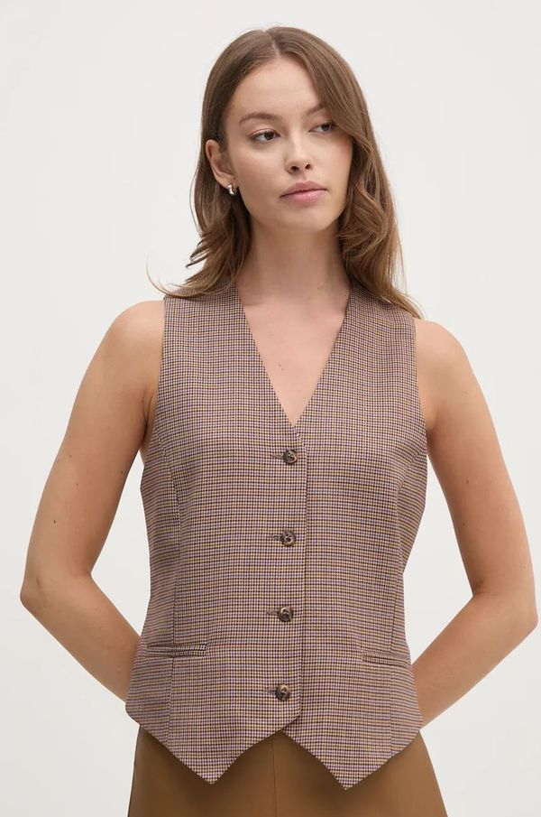 La Petite Française Prsluk s primjesom vune La Petite Française PFGRATIFIANT boja: bež, jednoredno zakopčavanje, PFGRATIFIANT