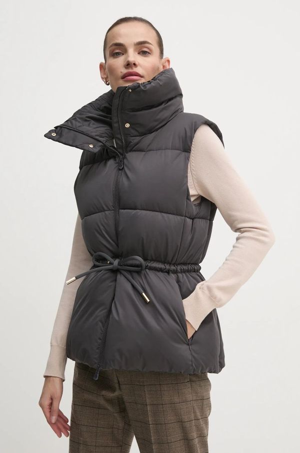 Save The Duck Prsluk Save The Duck REN za žene, boja: siva, za zimu, D81947W.EDEL19