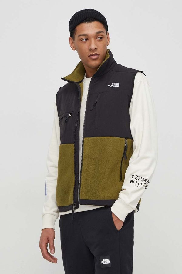 The North Face Prsluk The North Face DENALI za muškarce, boja: zelena, za prijelazno razdoblje