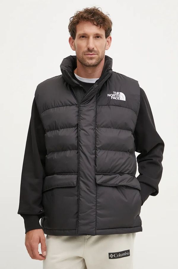 The North Face Prsluk The North Face Limbara Insulated Vest za muškarce, boja: crna, za zimu, NF0A89G6JK31