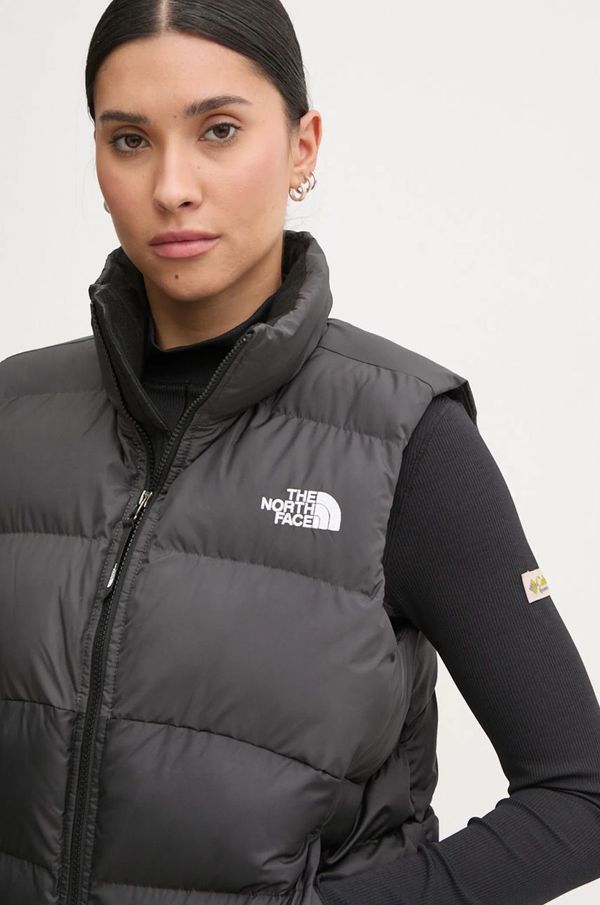 The North Face Prsluk The North Face Saikuru Vest za žene, boja: crna, za zimu, NF0A89JFKT01