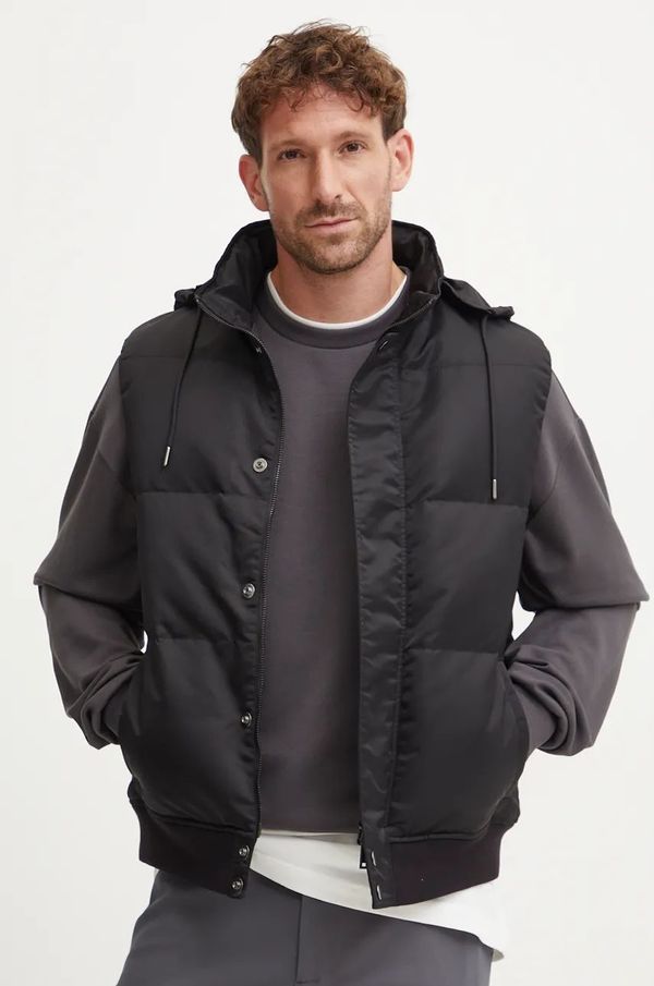 Theory Prsluk Theory za muškarce, boja: crna, za prijelazno razdoblje, N0877407