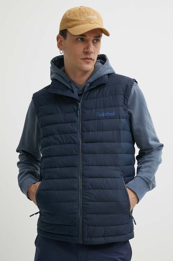 Timberland Prsluk Timberland za muškarce, boja: tamno plava, za prijelazno razdoblje, TB0A5XR54331