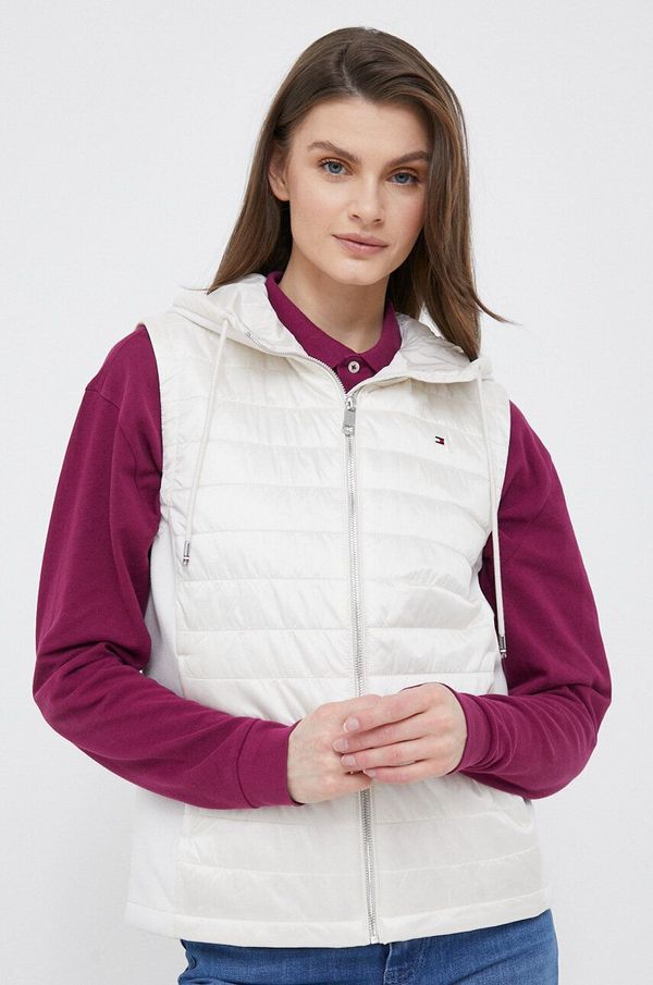 Tommy Hilfiger Prsluk Tommy Hilfiger za žene, boja: bijela, za prijelazno razdoblje