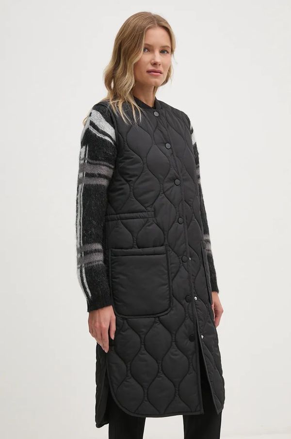 United Colors of Benetton Prsluk United Colors of Benetton za žene, boja: crna, za prijelazno razdoblje, 27F2DJ00S