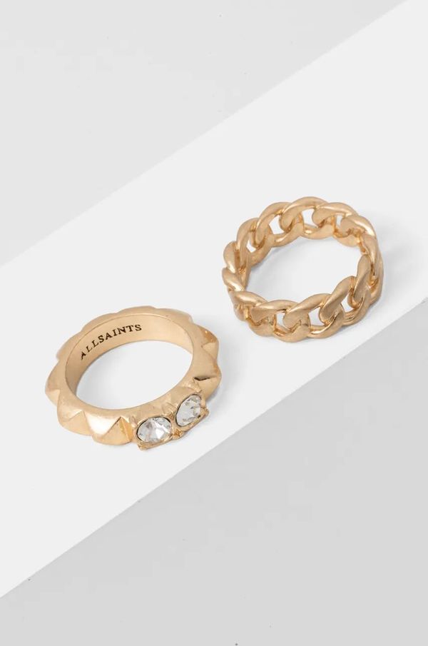 AllSaints Prsten AllSaints 2-pack 37489294BRS711