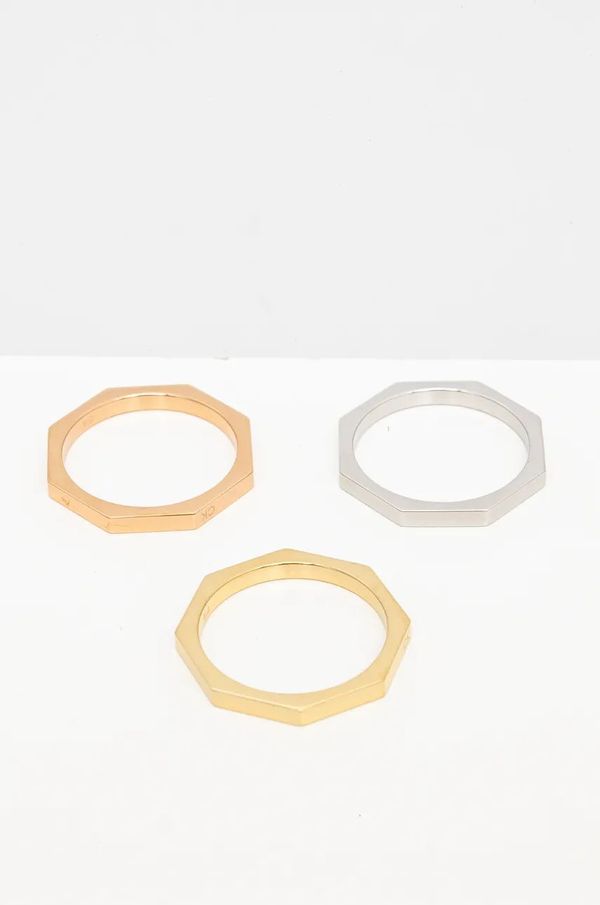 Calvin Klein Prsten Calvin Klein 3-pack 35000509