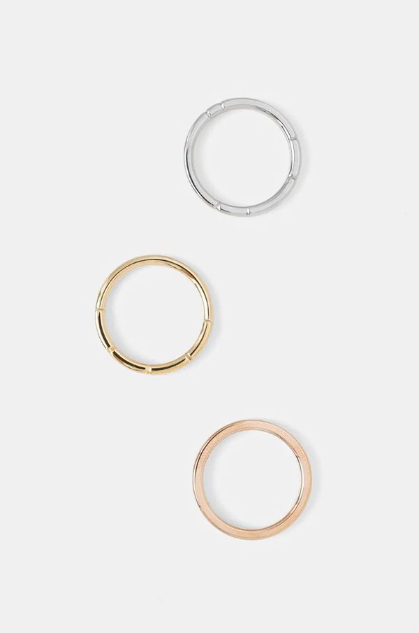 Calvin Klein Prstenje Calvin Klein 3-pack 35000458