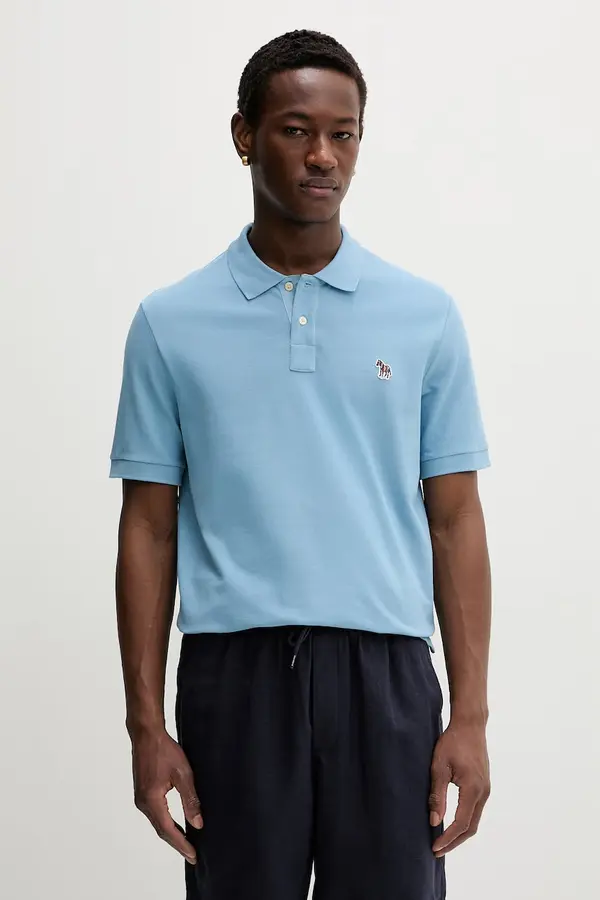 PS Paul Smith PS Paul Smith polo za muškarce od pamuka