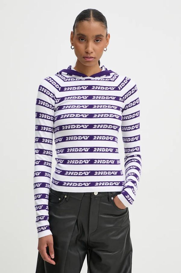 2NDDAY Pulover 2NDDAY Conner za žene, boja: bijela, 2245342404